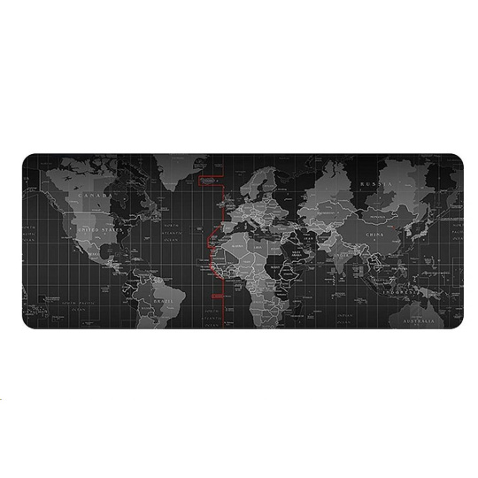 WG - Podložka pod myš WG1 / mapa světa / 300x750mm WG - Podložka pod myš WG1 / mapa světa / 300x750mm