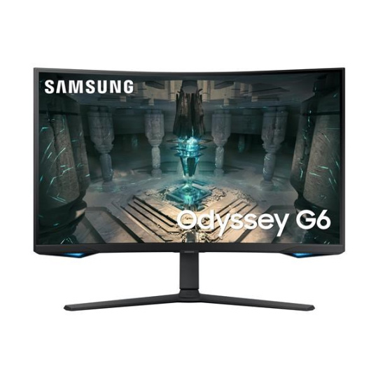 SAMSUNG MT LED LCD Gaming Smart Monitor 32" Odyssey G65B  - prohnutý,VA,2560x1440,1ms,240Hz,Wifi, BT,Pivot