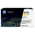 HP 653A Yellow LJ Toner Cart, CF322A (16,500 pages)