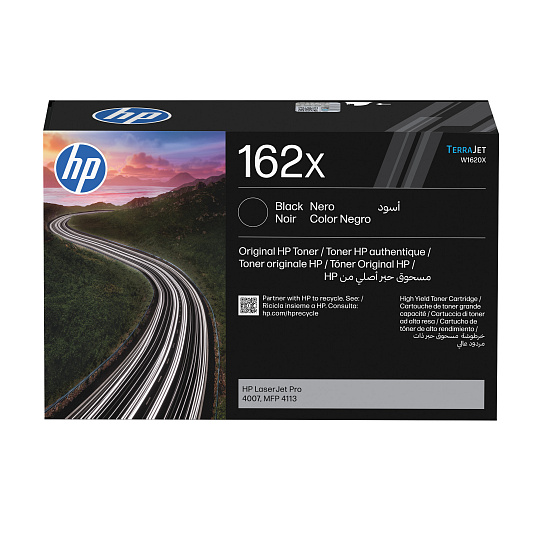 HP 162X Black Original LaserJet Toner Cartridge (W1620X) (10.000 pages)