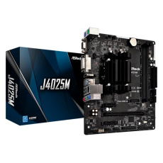 ASRock MB Intel procesor J4025M, 2xDDR4, HDMI, VGA, DVI-D, mATX ASRock MB Intel procesor J4025M, 2xDDR4, HDMI, VGA, DVI-D, mATX