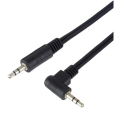 PREMIUMCORD Kabel Jack 3,5mm - 3,5mm 90° M/M 1,5m PREMIUMCORD Kabel Jack 3,5mm - 3,5mm 90° M/M 1,5m