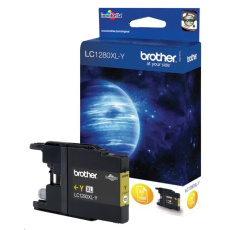 BROTHER INK LC-1280XLY Ink žlutý pro MFC-J6910DW, 1 200 str.