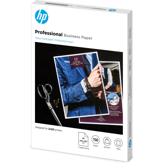 HP Prof Matte LJ A4 200g 150sh FSC Paper (laser)