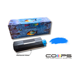 OKI C5100, C5200 (42127407) PIRANHA - alternativní modrý toner OKI C5100, C5200 (42127407) PIRANHA - alternativní modrý toner