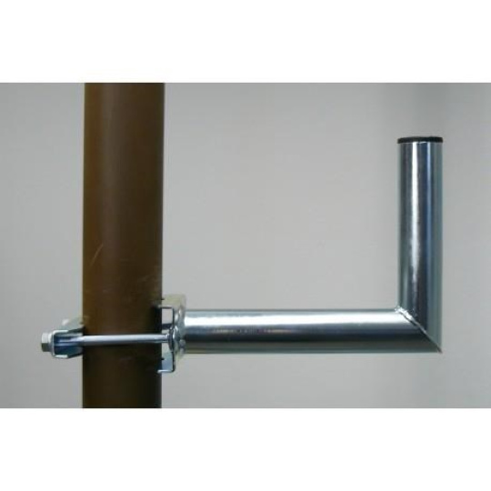 Držák antény na stožár, galvanický zinek, délka 25cm