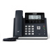 Yealink SIP-T43U IP telefon, 3,7" 360x160 grafický, 2x RJ45 10/100/1000, PoE, 12x SIP, 2x USB, bez adaptéru