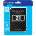 VERBATIM HDD 2.5"  2TB Store 'n' Go Portable Hard Drive USB 3.0, Black GEN II