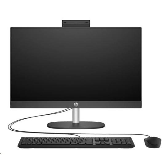 HP AiO ProOne 240G10 23.8 IPS NT i3-N300,8GB, 256GB M.2 NVMe, WiFi 6 + BT, usb kláv. a myš, FDOS