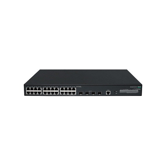 HPE Networking CW 2050 24p 10/100/1000BT PoE+ 4p SFP 1G/2.5G 420W Switch HPE Networking CW 2050 24p 10/100/1000BT PoE+ 4p SFP 1G/2.5G 420W Switch