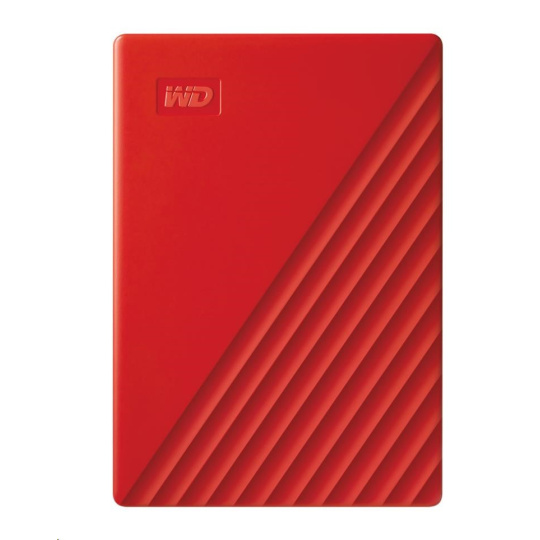 WD My Passport portable 4TB Ext. USB3.0 Red