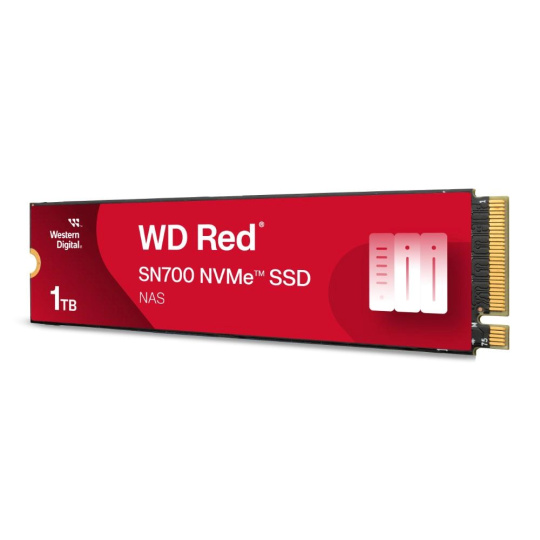 WD RED SSD NVMe 1TB PCIe SN700 Powered by SanDisk, Geb3 8GB/s, (R:3430/W:3000 MB/s) TBW 2000 WD RED SSD NVMe 1TB PCIe SN700 Powered by SanDisk, Geb3 8GB/s, (R:3430/W:3000 MB/s) TBW 2000