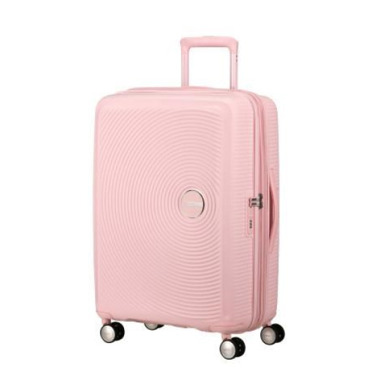 American Tourister Soundbox SPINNER 67/24 EXP TSA PASTEL PINK American Tourister Soundbox SPINNER 67/24 EXP TSA PASTEL PINK
