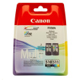 Canon CARTRIDGE  PG-510/CL-511 MULTI-PACK SEC černá/barevná pro PIXMAiP2700,MP230,240,250,260,MP49x,MX320,330 (220 str.)