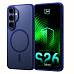 3mk ochranný kryt Smoke MagCase Blue pro Samsung Galaxy S26+
