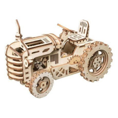 RoboTime 3D dřevěné mechanické puzzle Traktor RoboTime 3D dřevěné mechanické puzzle Traktor