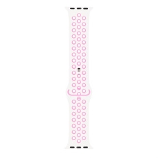 RhinoTech sportovní řemínek pro Apple Watch 42 / 44mm Bílo-růžová RhinoTech sportovní řemínek pro Apple Watch 42 / 44mm Bílo-růžová