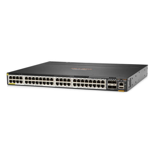 Aruba 6300M 48-port 1GbE Class 4 PoE and 4-port SFP56 Switch