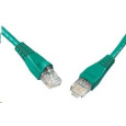 Solarix Patch kabel CAT5E UTP PVC 2m zelený snag-proof C5E-114GR-2MB
