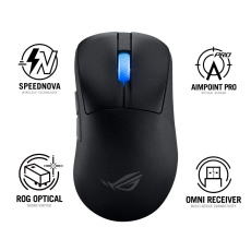 ASUS myš ROG Keris II Ace, bezdrátová herní myš, černá ASUS myš ROG Keris II Ace, bezdrátová herní myš, černá