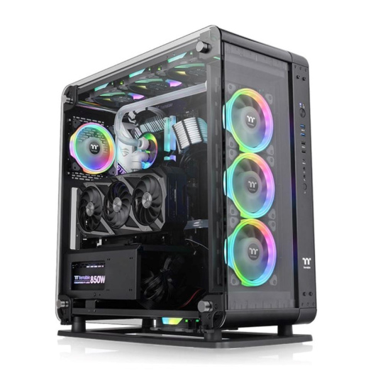 BAZAR - THERMALTAKE Case Core P6, ATX, Průhledná bočnice, černá, poškozený obal BAZAR - THERMALTAKE Case Core P6, ATX, Průhledná bočnice, černá, poškozený obal