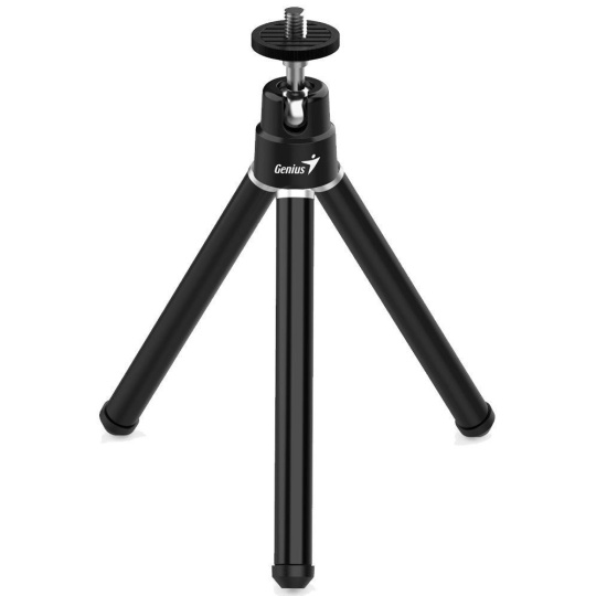 GENIUS stativ Tripod 1/ trojnožka pro fotoaparáty a webové kamery/ 1,4"/ kovový