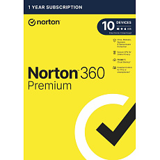 NORTON 360 PREMIUM 75GB +VPN 1 uživatel pro 10 zařízení na 1 rok ESD 1+1 (50%) NORTON 360 PREMIUM 75GB +VPN 1 uživatel pro 10 zařízení na 1 rok ESD 1+1 (50%)