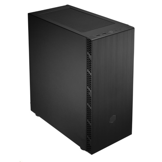 Cooler Master case MasterBox MB600L V2 Steel, ATX, 1x 120mm Fan, Černá