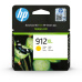 HP 912XL High Yield Yellow Original Ink Cartridge (825 pages)