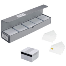Plastic cards, re-writable, 100 pcs. Plastic cards, re-writable, 100 pcs.