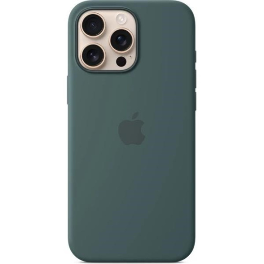 APPLE iPhone 16 Pro Max Silicone Case with MagSafe - Lake Green APPLE iPhone 16 Pro Max Silicone Case with MagSafe - Lake Green