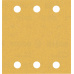 Bosch brusné papíry EXPERT C470 se 6 otvory pro vibrační brusky 115 × 107 mm, P180, 10 ks