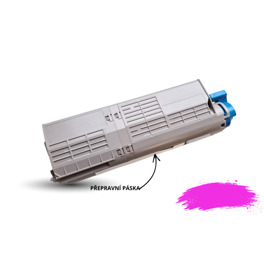 OKI C532 (46490402) - kompatibilní červený toner, 1.5K