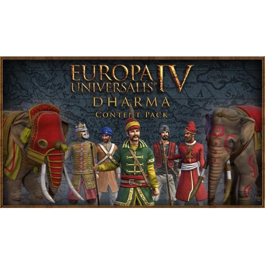 Europa Universalis IV: Dharma Content Pack (PC) klíč Steam