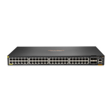 Aruba 6300F 48-port 1GbE Class 4 PoE and 4-port SFP56 Switch JL665A RENEW