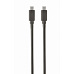 GEMBIRD Kabel USB 3.1 Type-C na Type-C kabel (CM/CM), 1m, datový, černá