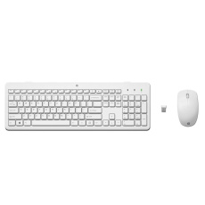 HP 230 Wireless Mouse and Keyboard Combo (White) CZ/SK - bezdrátová klávesnice a myš - pošk.obal HP 230 Wireless Mouse and Keyboard Combo (White) CZ/SK - bezdrátová klávesnice a myš - pošk.obal