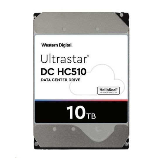 Western Digital Ultrastar® HDD 10TB (HUH721010ALN600) DC HC510 3.5in 26.1MM 256MB 7200RPM SATA 4KN ISE