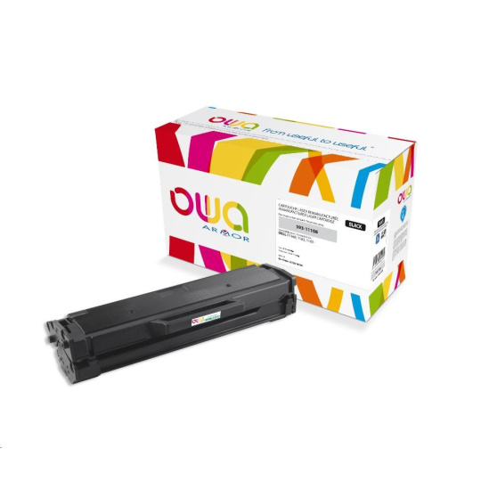 OWA Armor toner pro DELL B1160, 1163, 1165, 1500 Stran, 593-11108, černá/black