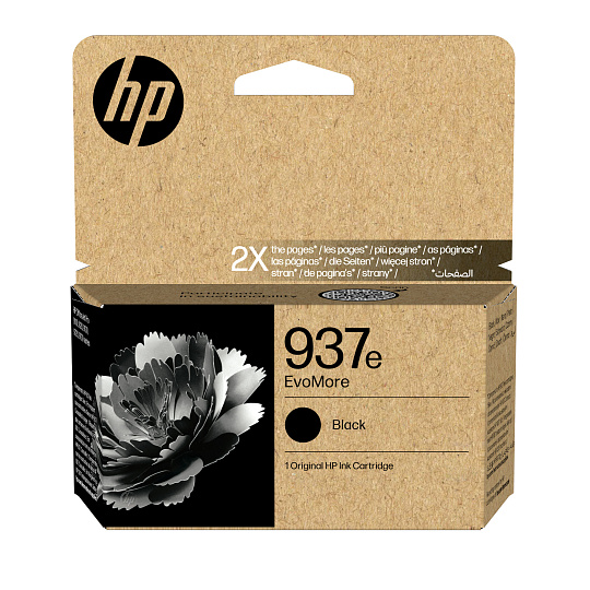 HP 937e EvoMore Black Original Ink Cartridge (2,500 pages) HP 937e EvoMore Black Original Ink Cartridge (2,500 pages)