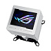 ASUS vodní blok CPU ROG RYUJIN III WB, 3.5" LCD displej, bílá