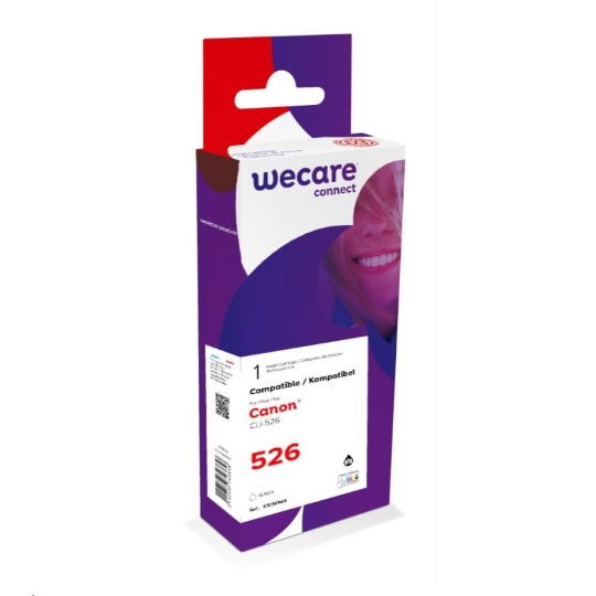 WECARE ARMOR cartridge pro CANON iP 4850 Black s čipem (CLI526Bk) černá 10.5ml 2200 str