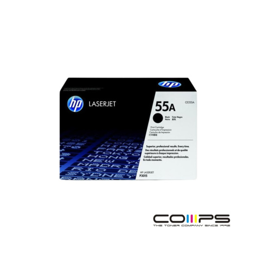 Toner HP CE255A (HP 55A) originální černý toner