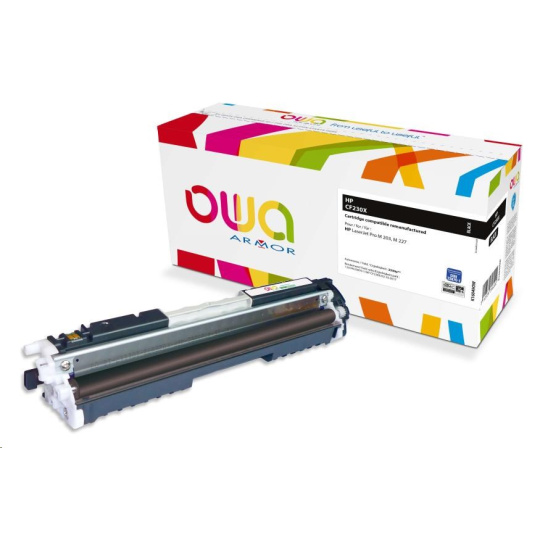 OWA Armor toner pro HP LJ Pro M203, M227, 3500 stran, CF230X, černá/black