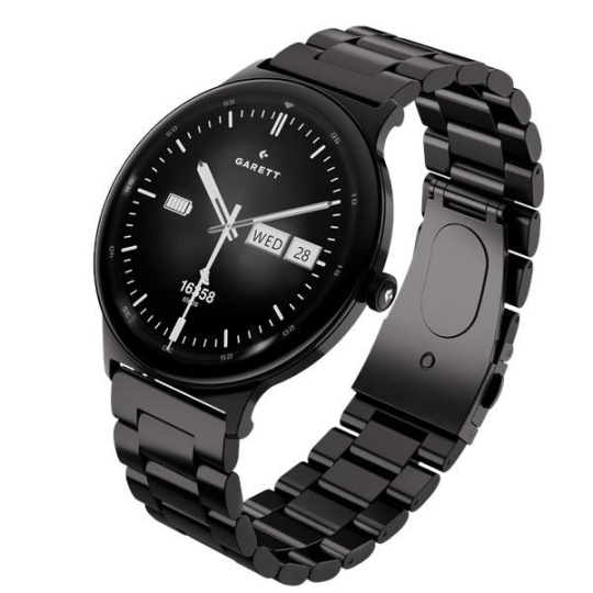Garett Smartwatch Quantum Black Steel