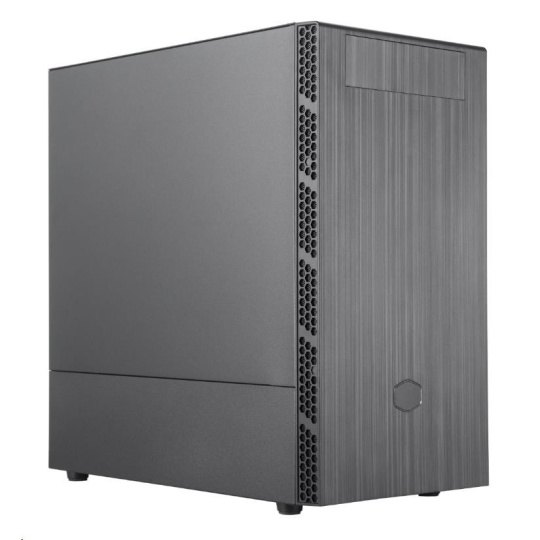 Cooler Master case MasterBox MB400L ODD, mATX, Průhledná bočnice, 1x 120mm Fan, Černá