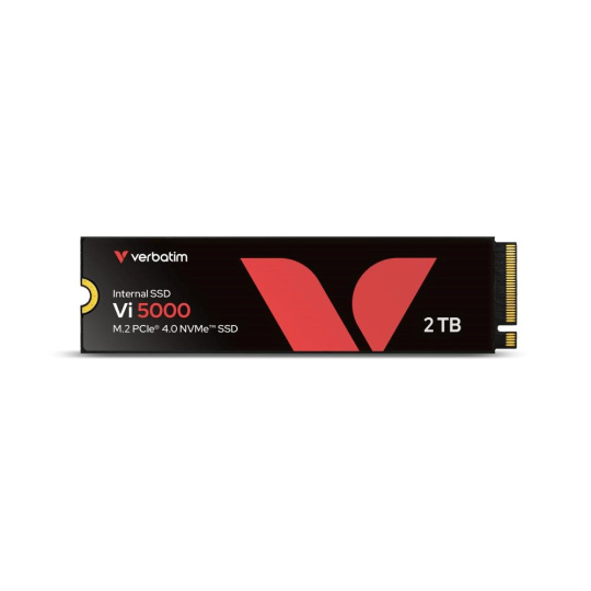 VERBATIM SSD Vi5000 Internal PCIe NVMe M.2 SSD 2TB , W 4300/ R 5000 MB/s