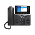 Cisco CP-8851-3PCC-K9=, VoIP telefon, 10line, 2x10/100/1000, 5" displej, Bluetooth, USB, PoE