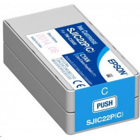 Epson cartridge, cyan