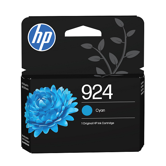 HP 924 Cyan Original Ink Cartridge (400 pages) HP 924 Cyan Original Ink Cartridge (400 pages)